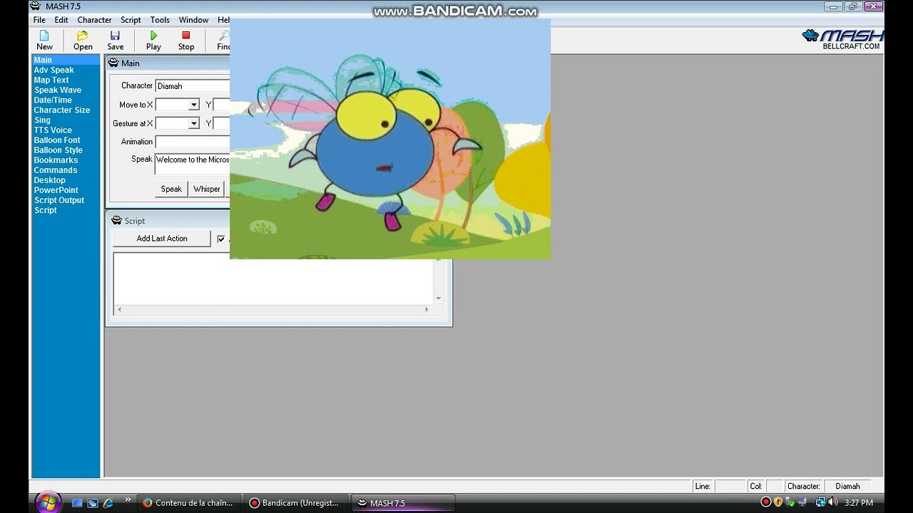 (Testing Microsoft Agent On WIndows Vienna) All My Microsoft Agent Characters