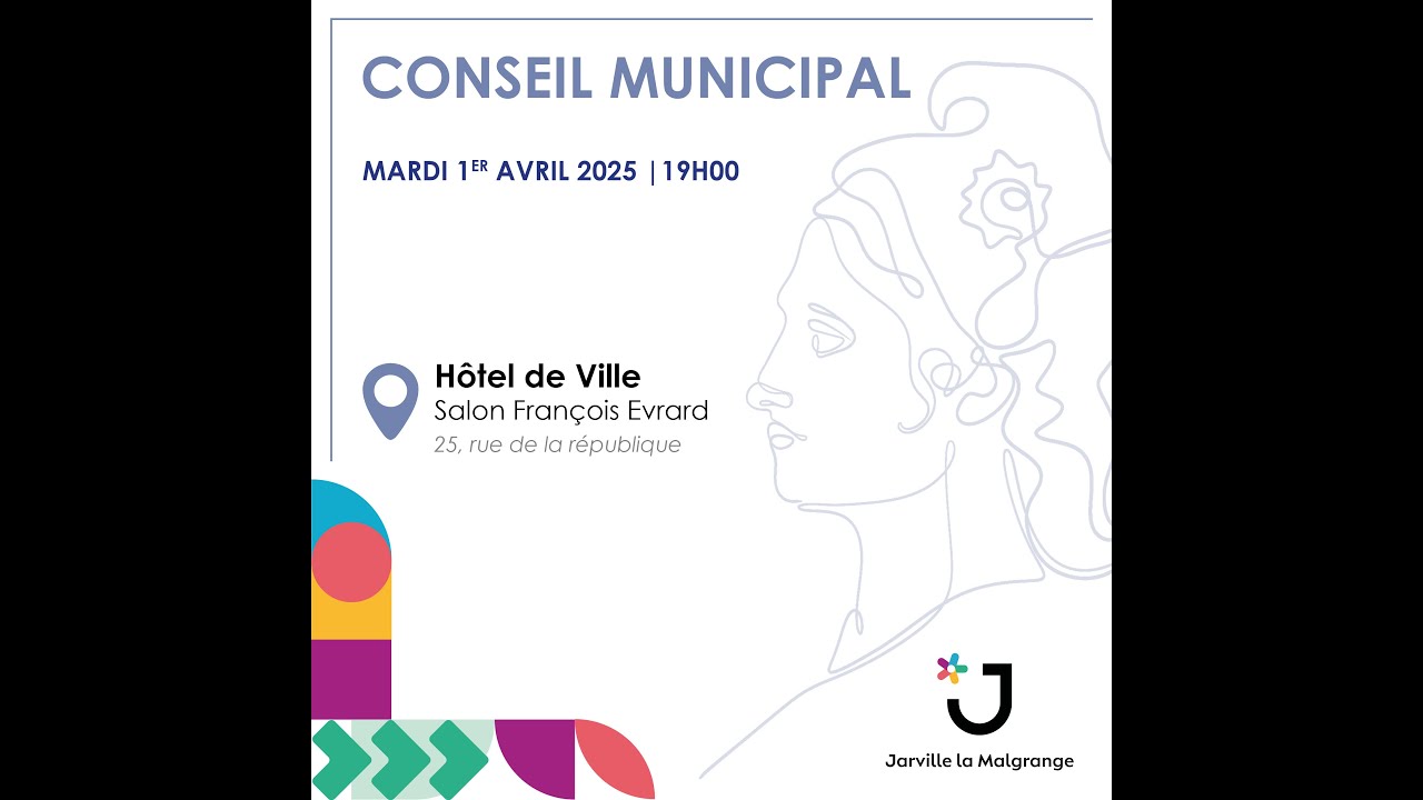 Conseil municipal de Jarville-la-Malgrange / Mardi 1er avril 2025