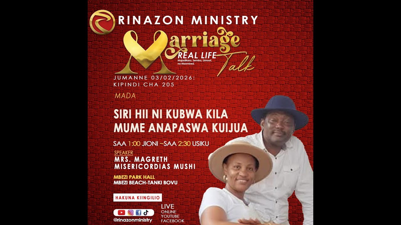 SIRI HII NI KUBWA KILA MUME ANAPASWA KUJUA