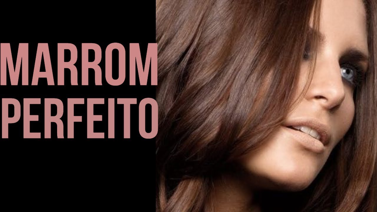 DESCUBRA A COLORAÇÃO Usada No Cabelo MARROM PERFEITO #HairTutorial