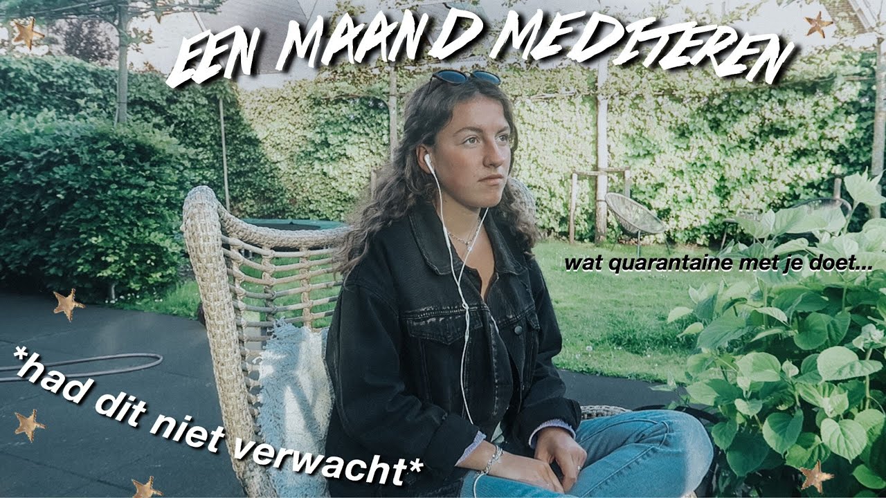 ik deed 1 maand lang elke dag meditatie & dit gebeurde er ✩ Eva Rose