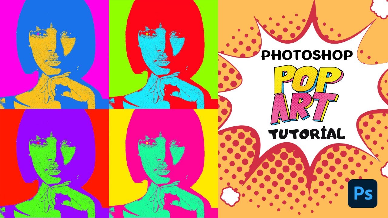 Create Andy Warhol-Inspired Pop Art in Photoshop. A beginner's guide.