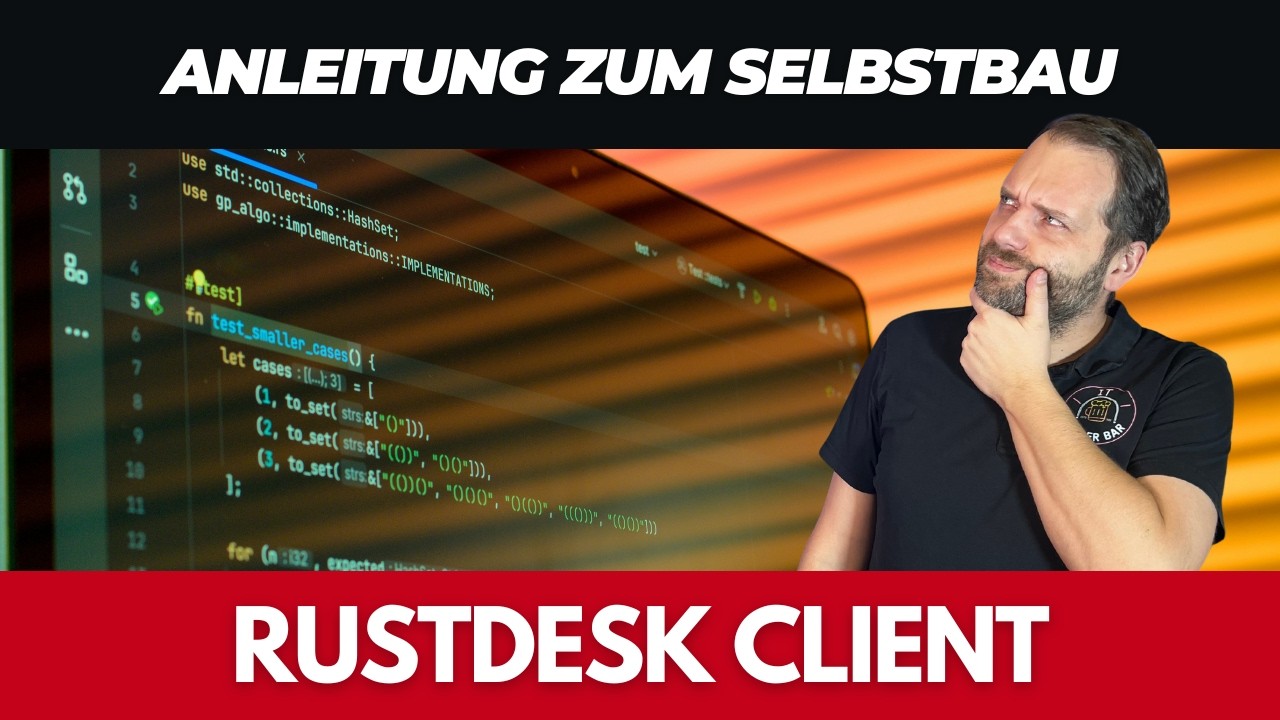 Deinen eigenen Rustdesk-Client bauen mit EINEM Skript: Build, Branding & Server-Pinning 🛠️