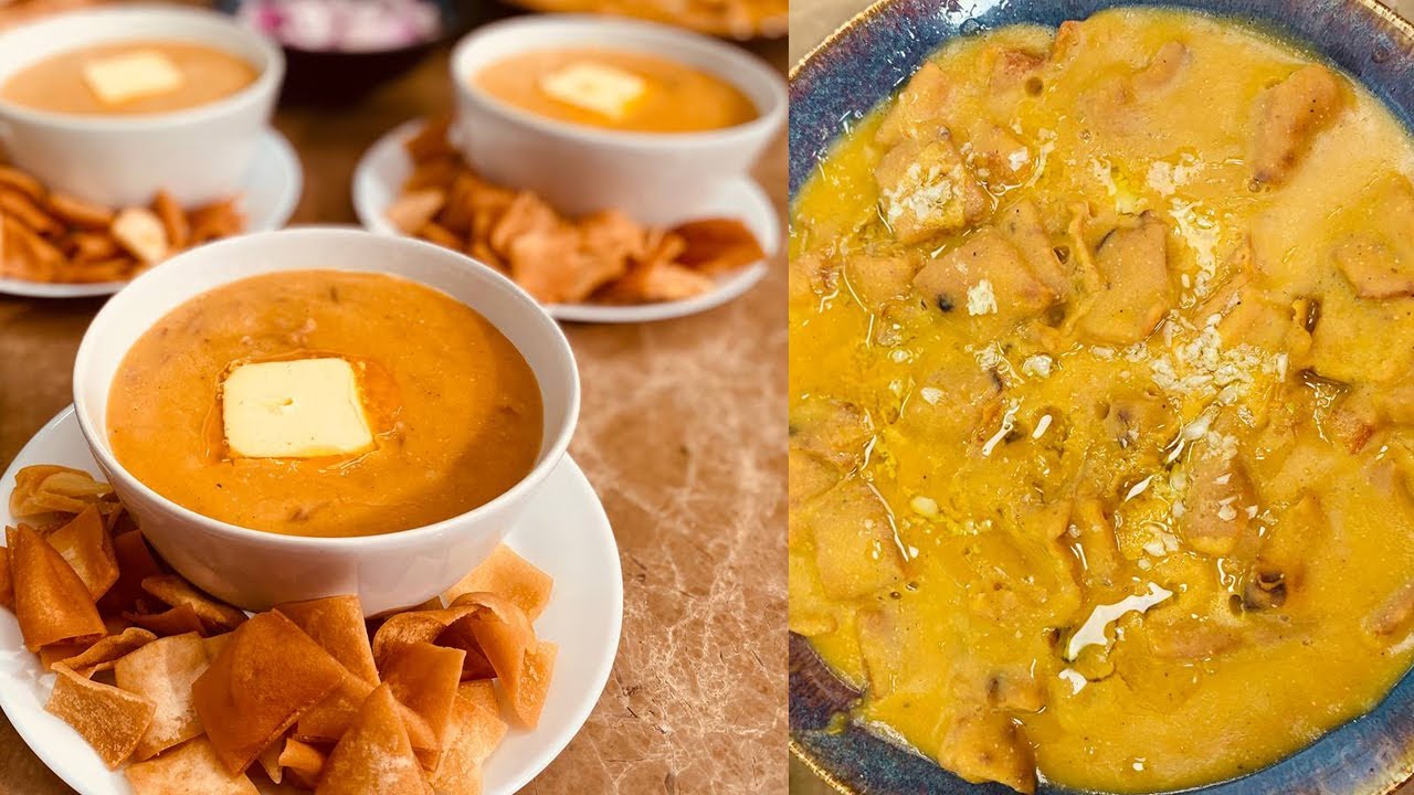 طريقة عمل شوربة العدس - فتة العدس | البلدي يوكل مع الشيف نونا