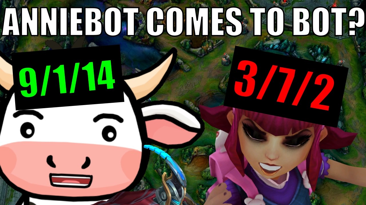 How to play against mages like AnnieBot #annie #leagueoflegends