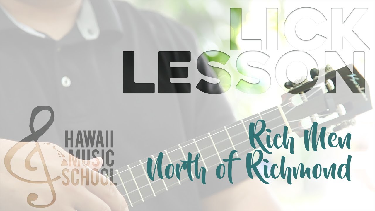 LICK LESSON -  Rich Men North of Richmond
