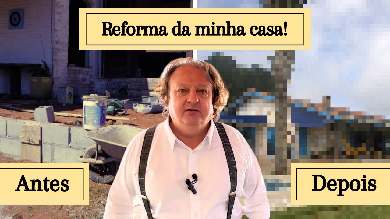 REFORMA DA MINHA CASA EM IBI&Uacute;NA | ERICK JACQUIN