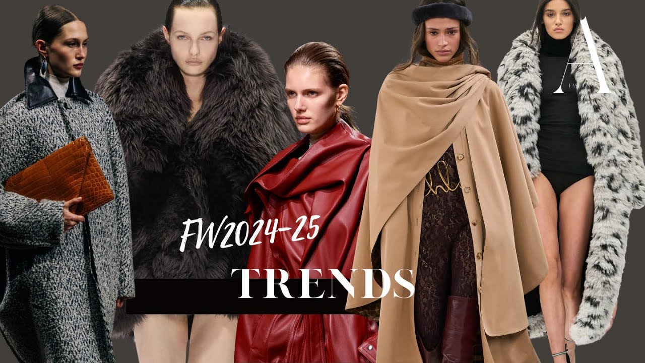 Лучшие тренды зимних пальто 2025 года | A FASHION