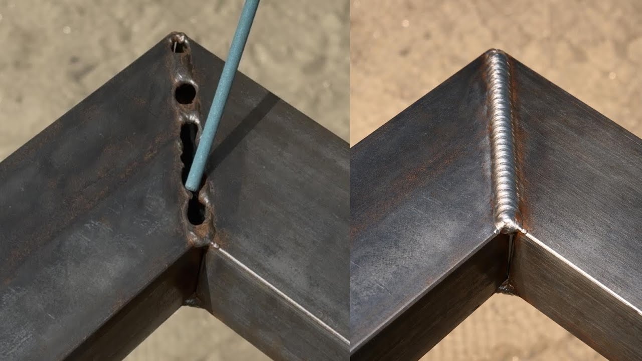 Clean & Strong Gap Weld on Thin Square Tube — Step by Step
