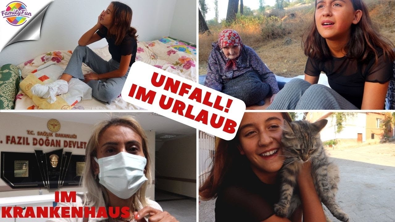 UNFALL IM URLAUB | MILEY VERLEZT | NACHTS INS KH | WIR FÜTTERN STRAßENTIERE | DAILY VLOG