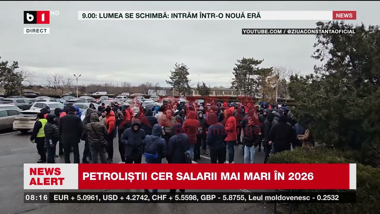 PROTEST LA PETROMIDIA  NEGOCIERI EȘUATE_Știri B1TV_31 ian. 2026