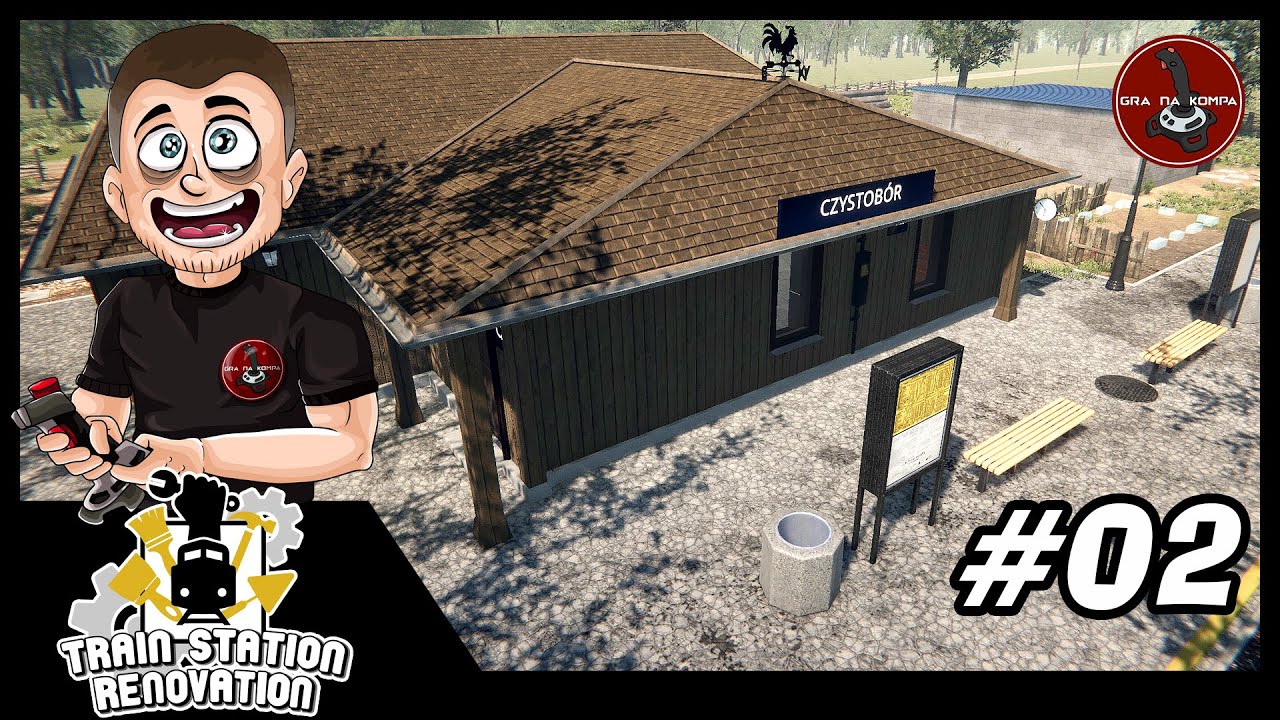 Train Station Renovation 🛠️ | #2 | Witajcie w Czystoborze 🧰
