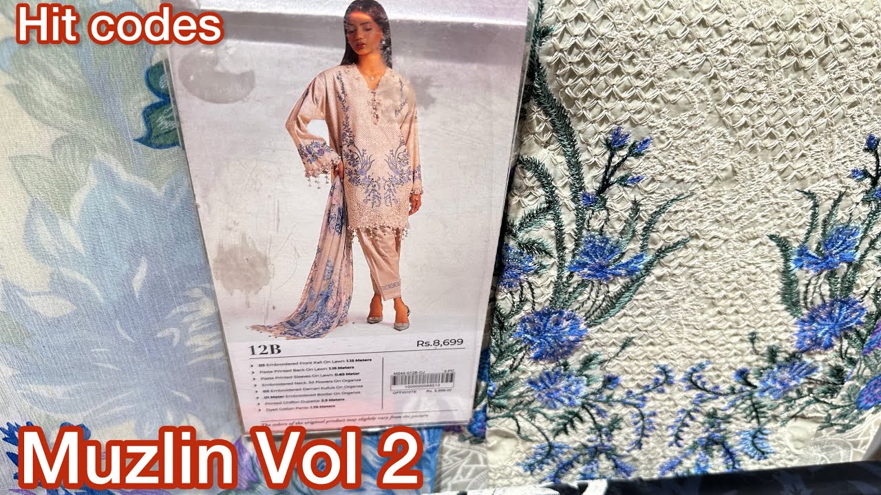 Sana safinaz Summer Muzlin Vol 2