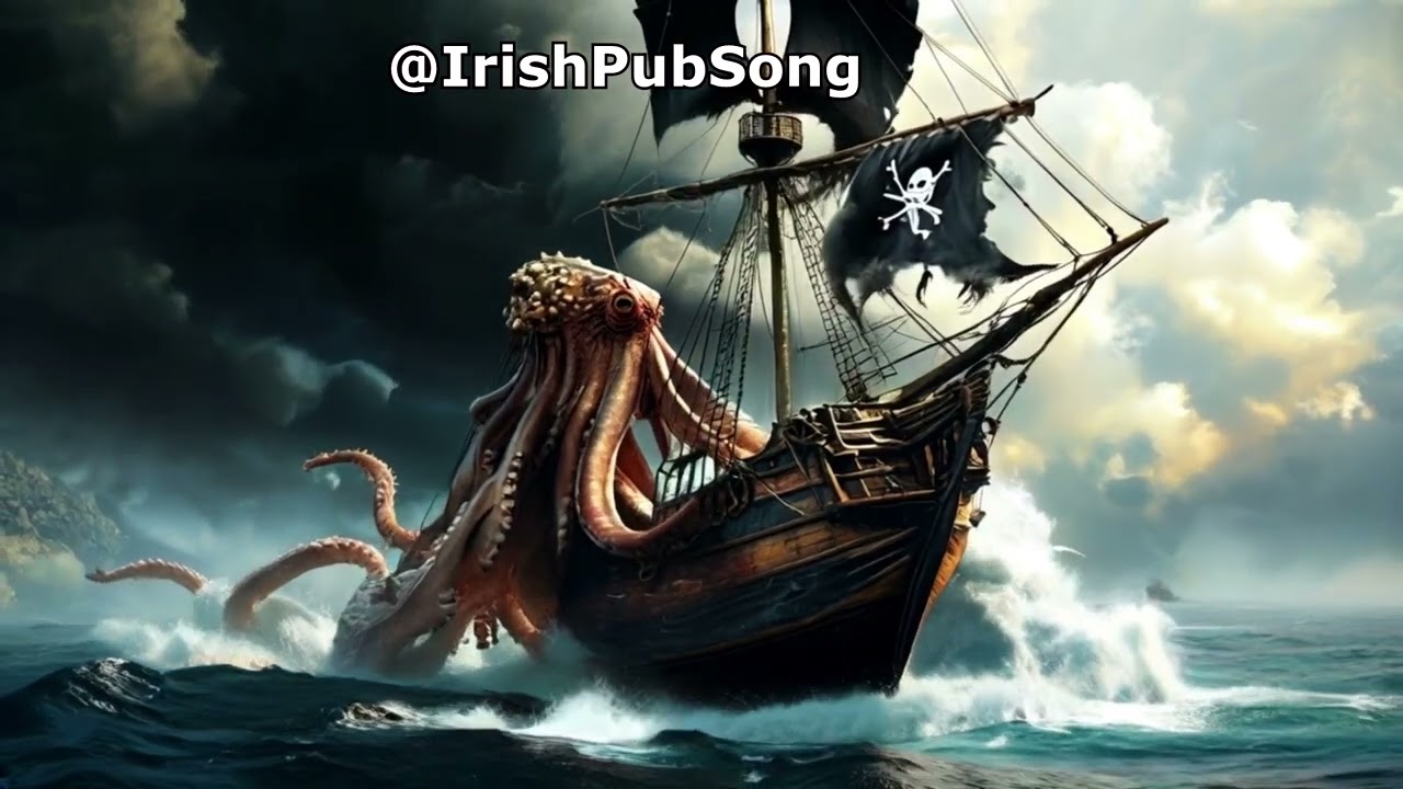 ☠️⚓ The Kraken&rsquo;s Wrath (A Pirate&rsquo;s Tale)  Epic Sea Shanty Battle with Monster | Irish Pub Music ☠️⚓