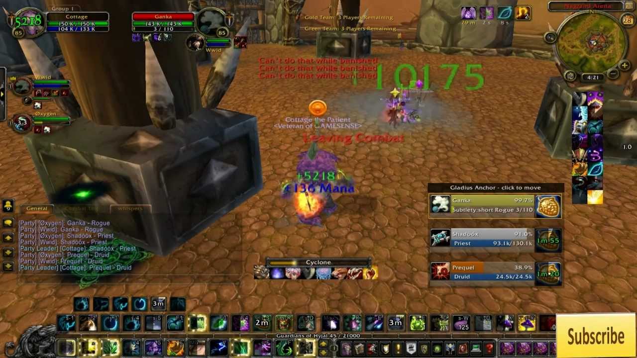 Arena Domination: Resto Druid 3v3, Fun and Livestream Update. (NS CLONE INCLUDED)
