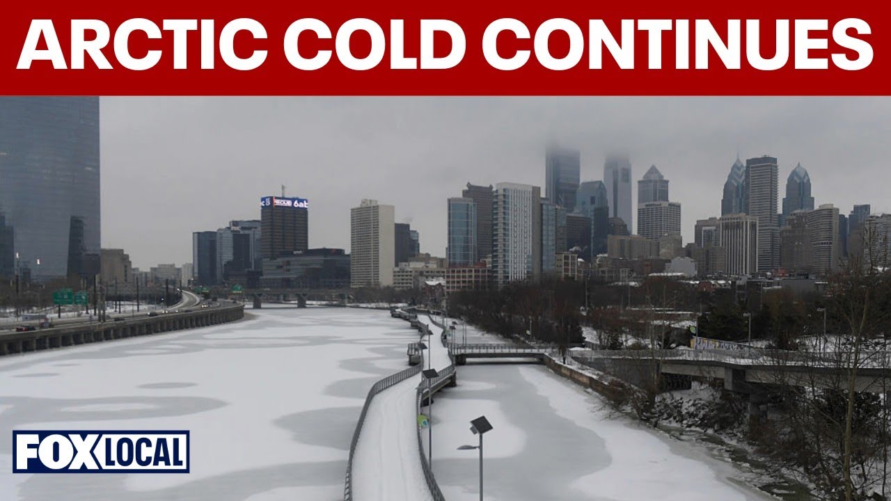 Arctic cold grips Philadelphia as storm brings minimal snow, high winds
