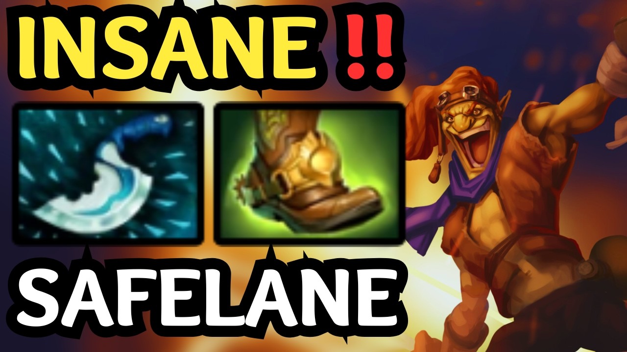 🔥 NEW META SAFELANE &mdash; BATRIDER 🔥 DOTA 2