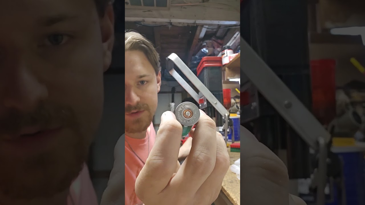 Loading one shotshell on a Lee Load-all 2!