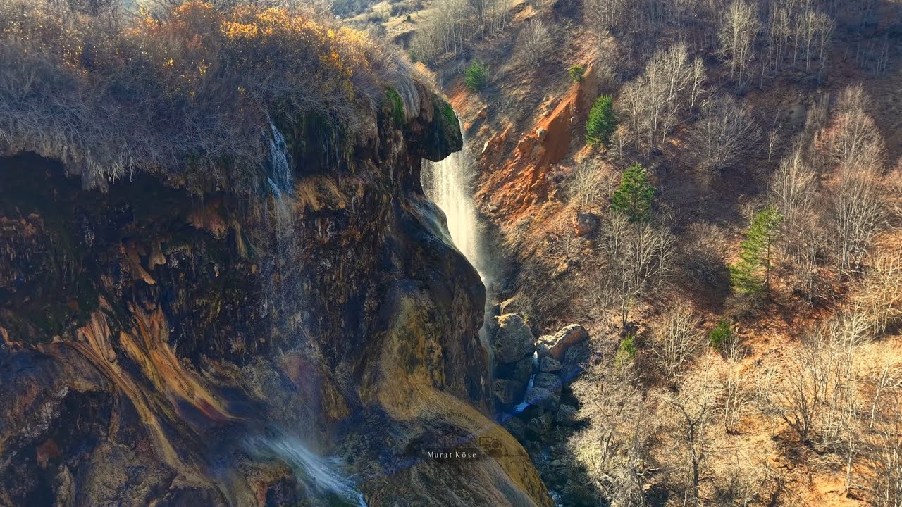 Dipsizgöl ve Şelalesi Doğanşar Sivas Drone