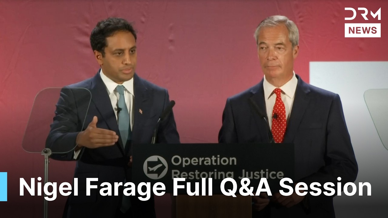 Nigel Farage Full Q&A Session | Reform UK&rsquo;s Deportation Plan and Migrant Crackdown Explained | AC1B