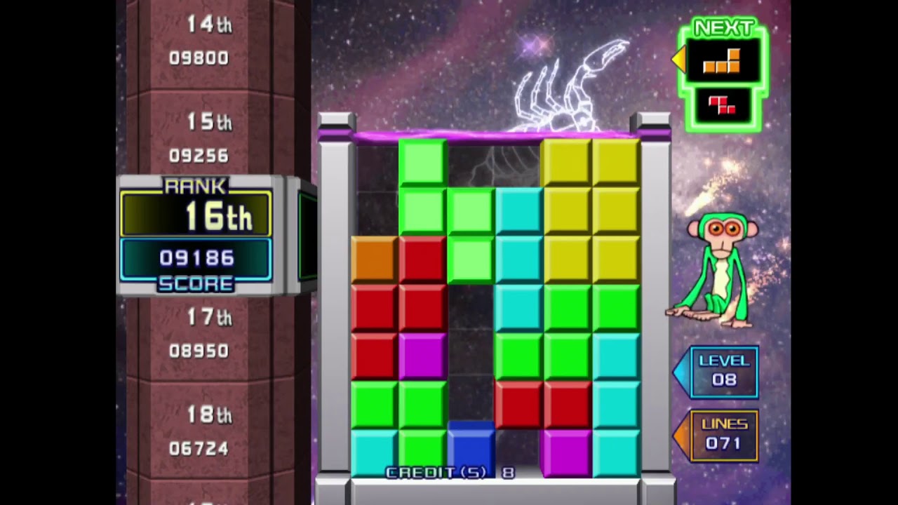 Brincando no Tetris Giant (Dekaris)