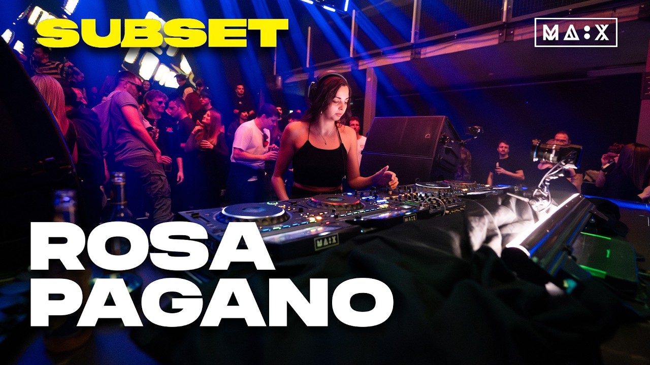 ROSA PAGANO | Drum and Bass @ Crowd Control by Subset (MÄX, Zürich)