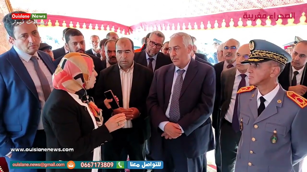 مكناس إعطاء الانطلاقة اشغال بناء المحطة معالجة المياه العادمة لمركز عين الجمعة عين عرمة(ويسلان نيوز)