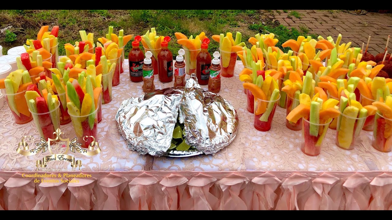 FAOS EVENTS FRUIT BAR [MESA DE FRUTAS]
