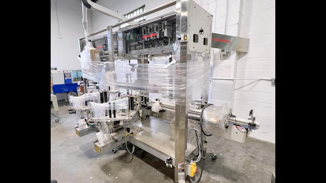 Quadrel Proline Zero Downtime Wraparound Pressure Sensitive Labeler - Stock # 73231001