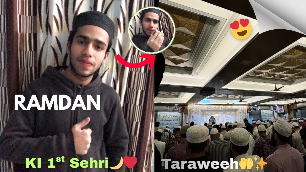 Ramzan 1st Sehri Mubarak❤️✨🤲| Mashallah😍🕌 | taraweeh 👀🫂 | barkaton ka mahina shuru🥰