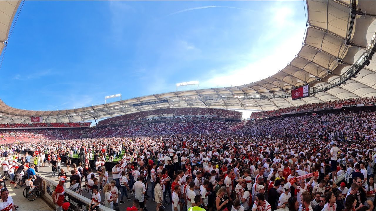 VfB Stuttgart - 1. FC Köln 21/22 Ultras Stuttgart Cannstatter Kurve TV