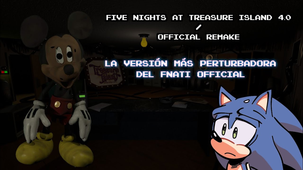 Five Nights at Treasure Island 4.0, la versión más turbia del FNaTI oficial | MD SXDrake 123