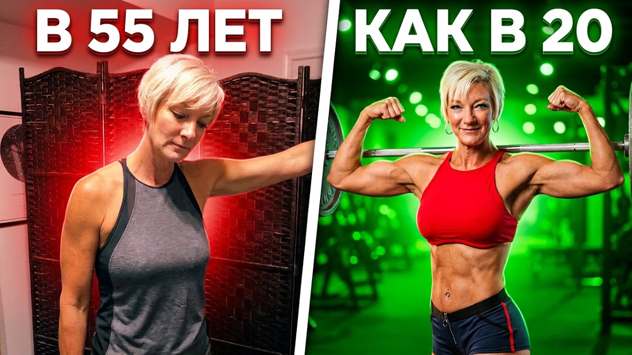 Шарлин Фарнсворт: Как выглядеть на 20 лет моложе в 55 лет! ✨