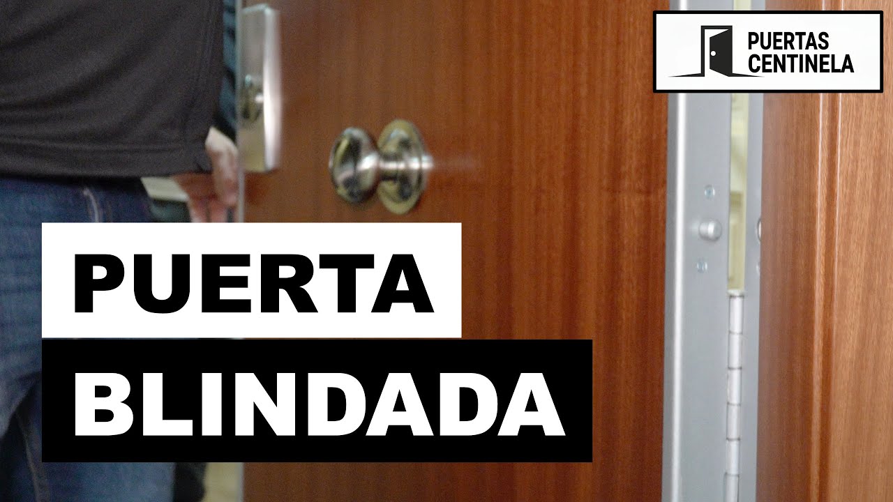 Así es una Puerta Blindada Centinela | Cilindro, escudo y mirilla digital | Cerrajería Revilla