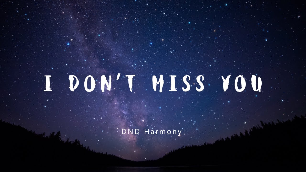 I Don’t Miss You — I Miss Who I Was (Lyrics)