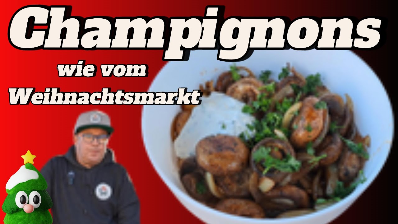 Champignons wie vom Weihnachtsmarkt | BBQ in MV