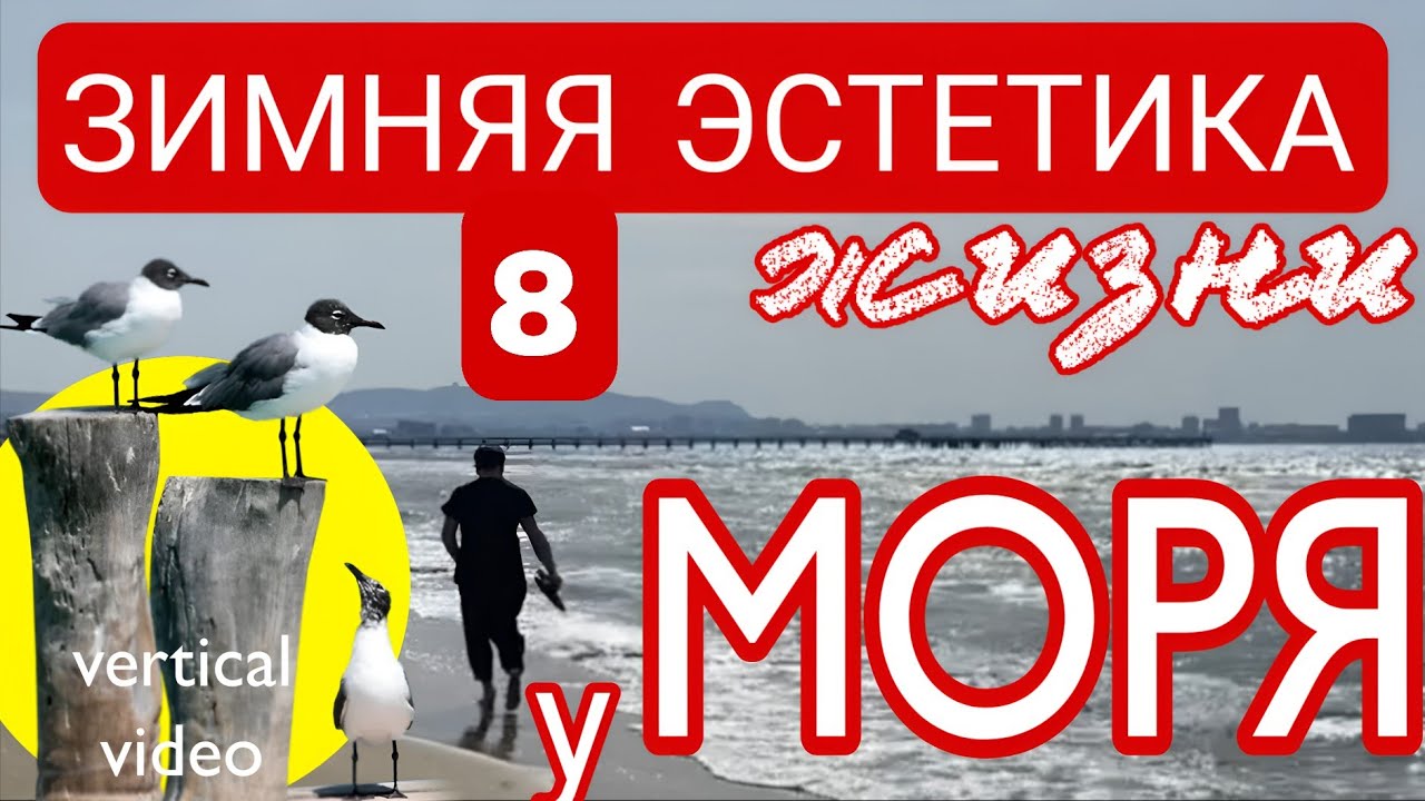 🟡 #АНАПА ☀️🪽🌊❤️ ЗИМНЯЯ ЭСТЕТИКА У МОРЯ🟡8️⃣