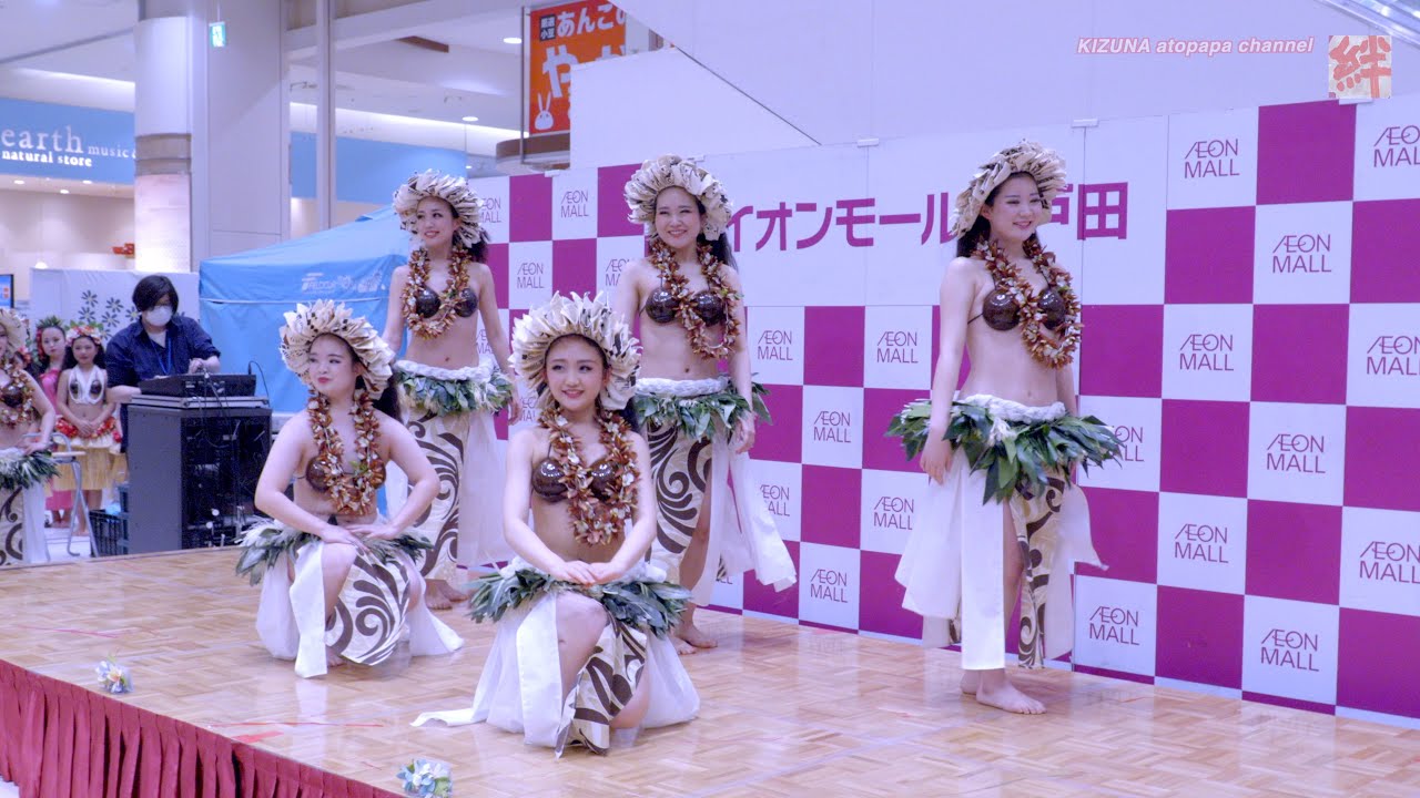 タヒチヌイ タヒチアンダンスショー イオンモール北戸田 セントラルコート 2023.3.21