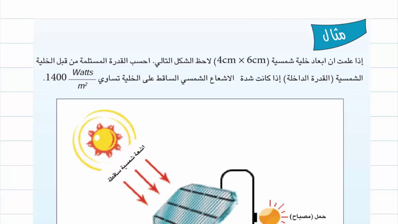 فيزياء الثالث المتوسط - الفصل الثامن