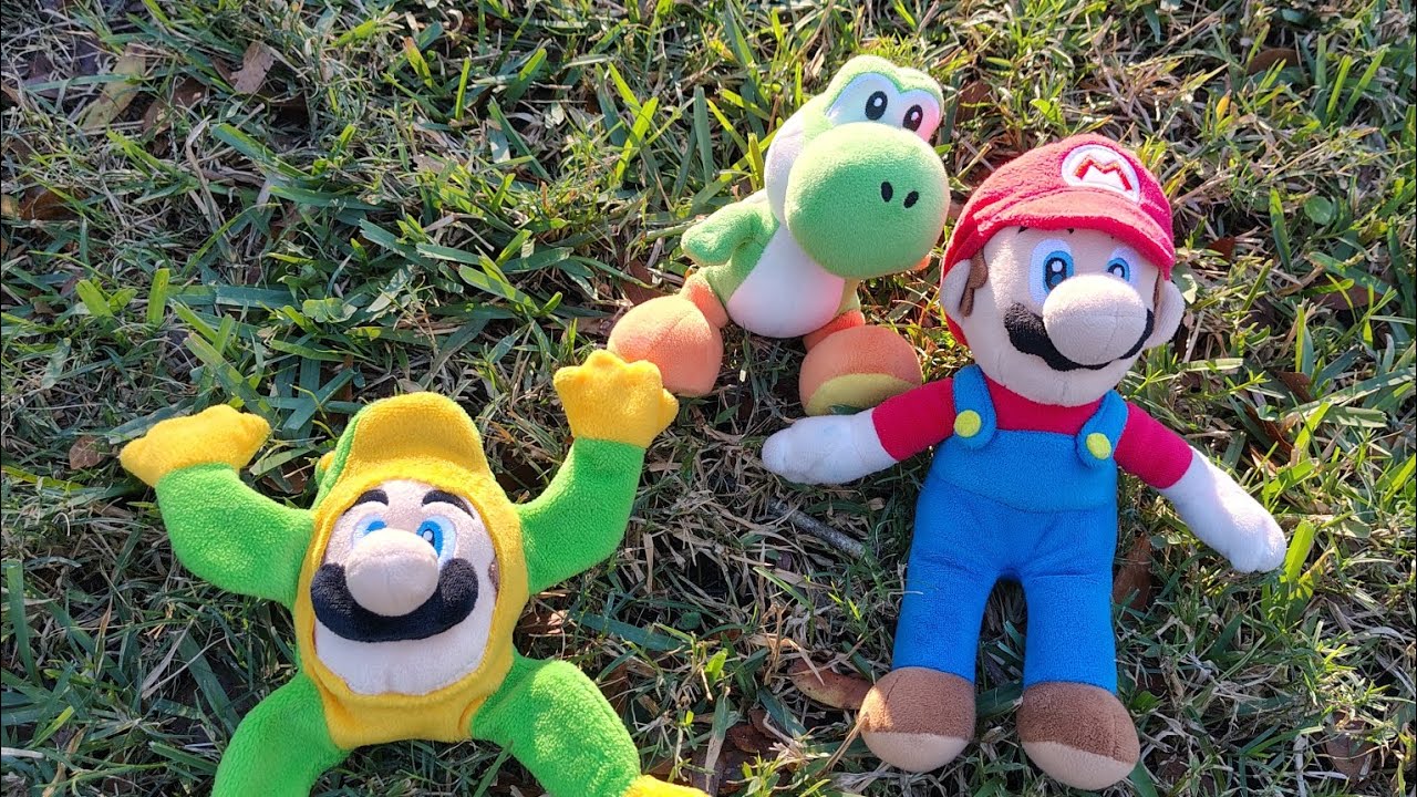 Super Mario Galaxy movie trailer 2 Plush remake