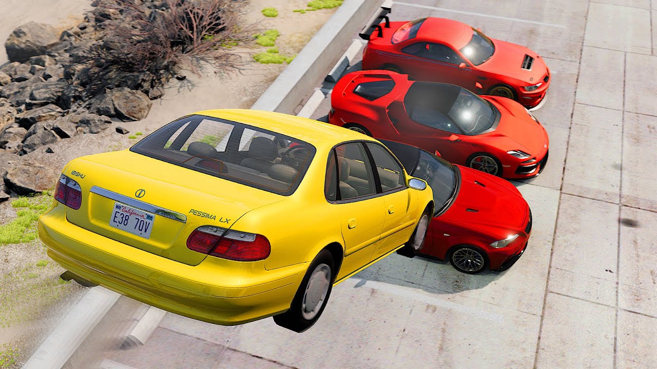 Totale Zerst&ouml;rung im BeamNG.Drive Karrieremodus