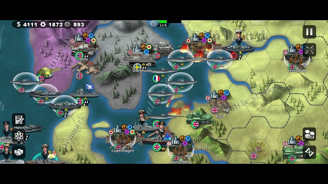 1939 Challenge mode 6th Day We Are Victorious. Perfect Victory! #worldconqueror4