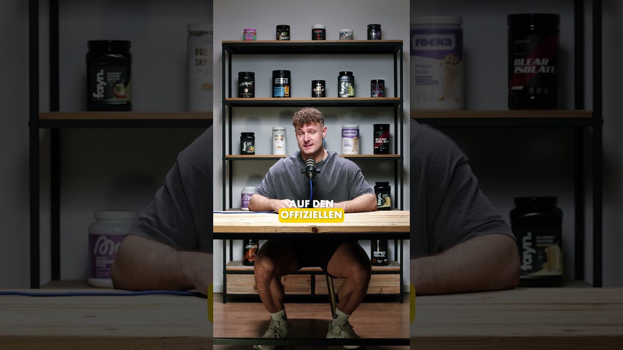 Falsche N&auml;hrwerte beim Roh Protein! #protein #coachaaron #scam
