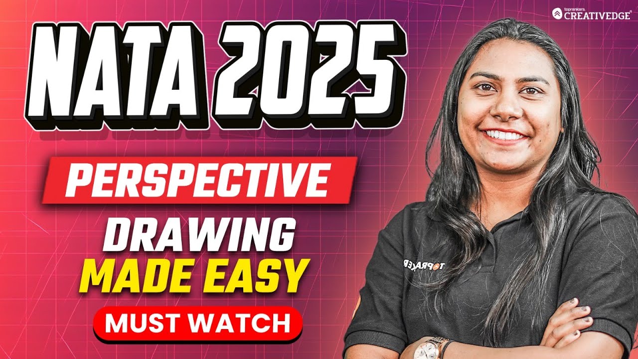 NATA 2025: How to Master Perspective Drawing? 🤔| Must-Know Tips to Make Perspective Drawing Easy 🎯