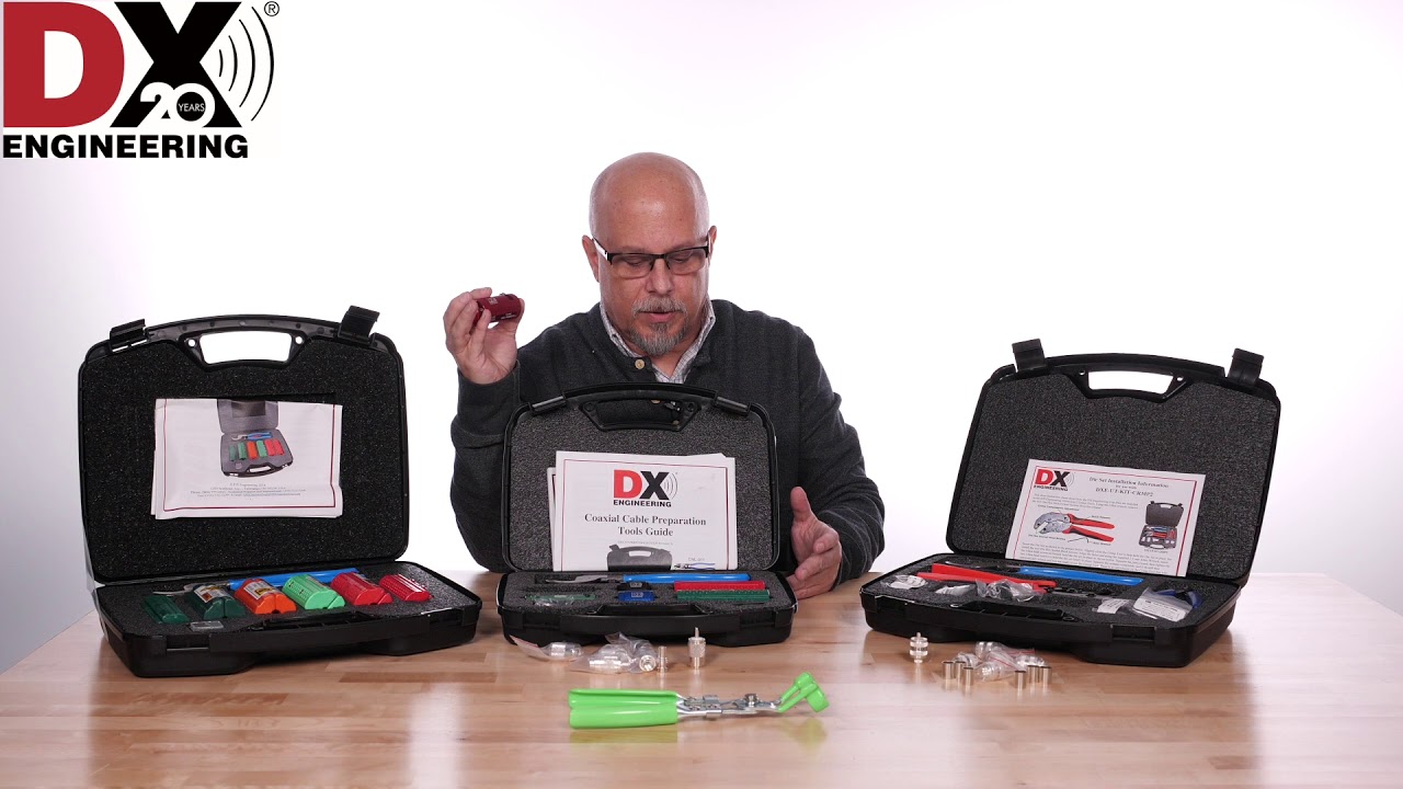DX Engineering Coaxial Cable Tools and Kits Explained