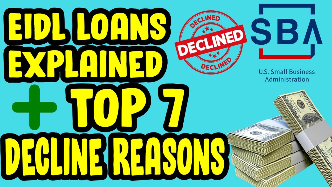 PPP EIDL Update Second Round PPP Loans EIDL Grant News | SBA EIDL Explained Reasons For Denial