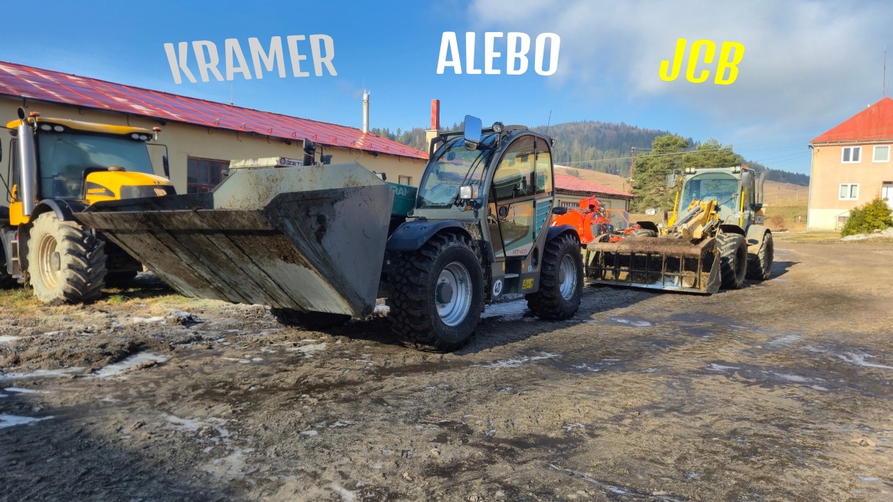 Kramer alebo JCB 🤔 /Napíš do komentu/