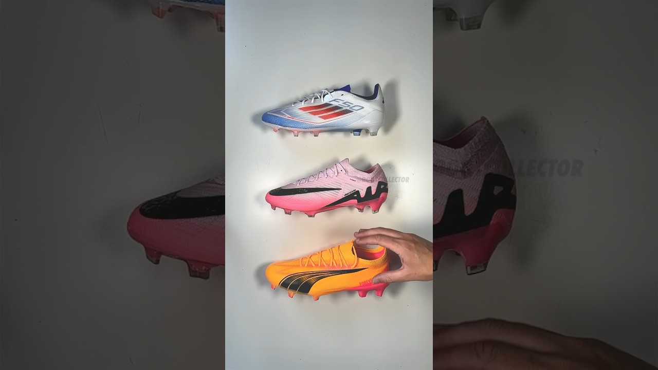 Nike, adidas or Puma? 👀🤔 #footballboots #soccercleats #cleats