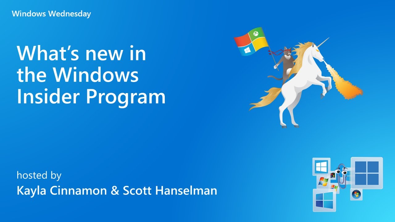 Windows Wednesday - What's new in the Windows Insider Program
