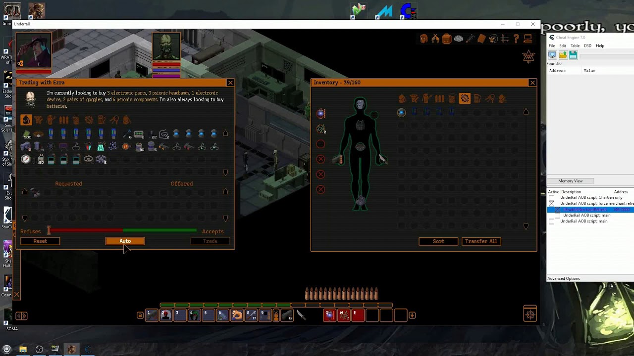 Underrail | The Cheat (engine)